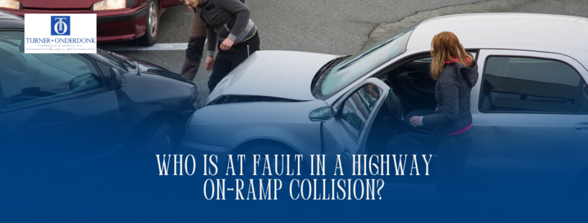 Who is at Fault in a Highway On-Ramp Collision?